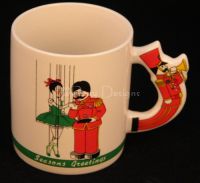 Love Mug SEASONS GREETINGS Coffee Mug Vintage 1986